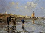 Evert Pieters Canvas Paintings - Seashore